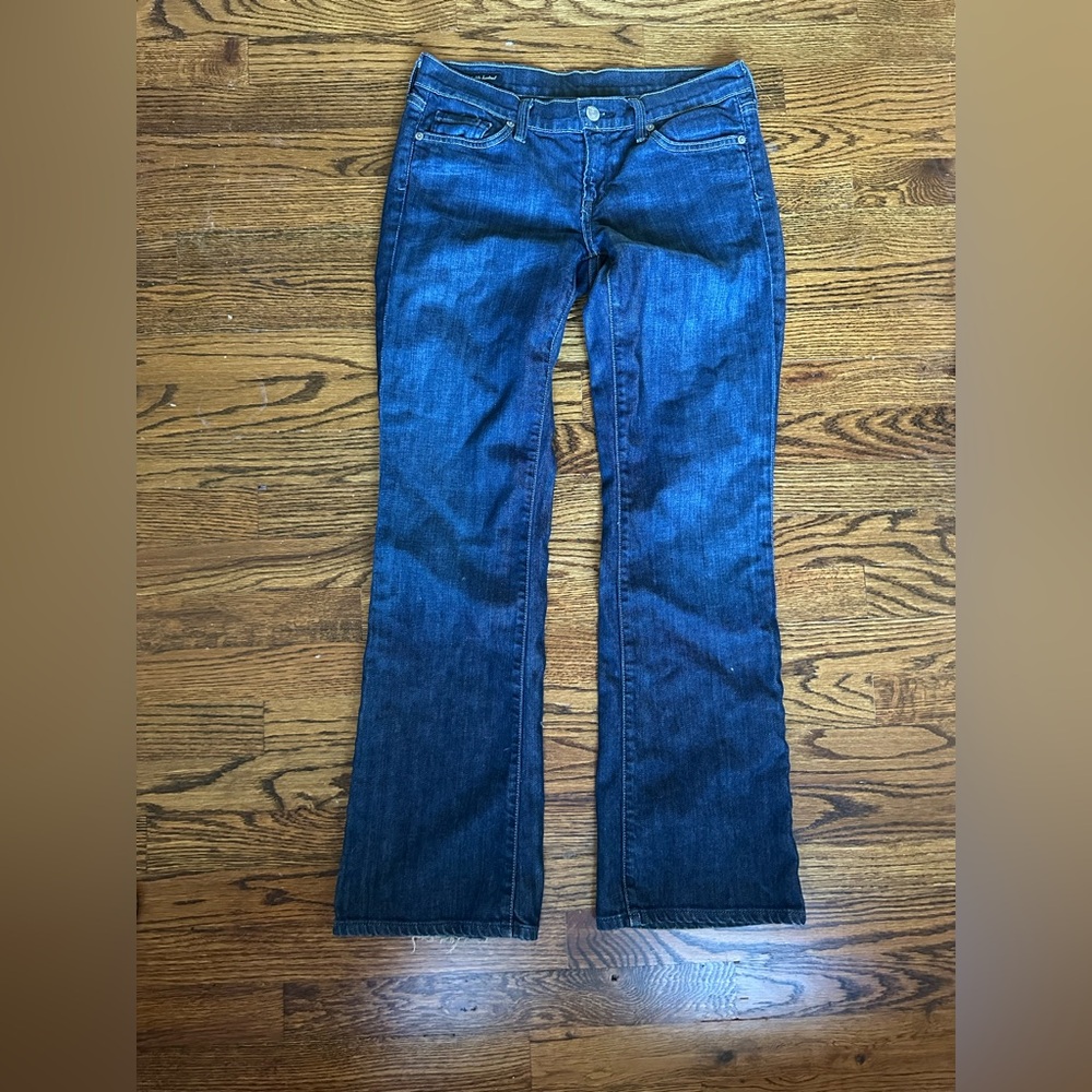 Citizens Of Humanity Blue Boot Cut Jeans - Picture 5 of 6